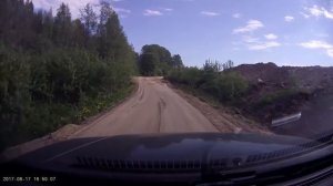 Дорога от водопада "Белые мосты" + строительство новой дороги к водопаду.