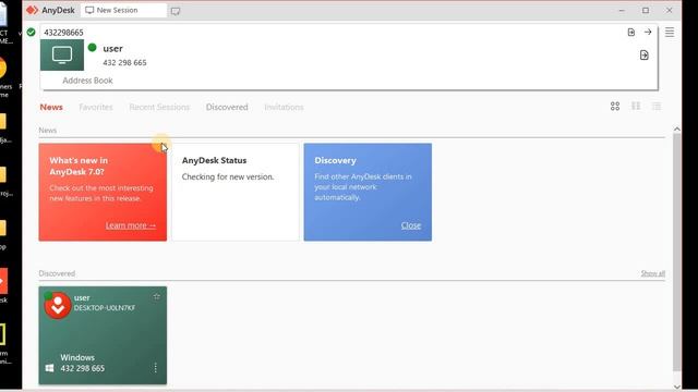 Installing and Using Anydesk for Remote access