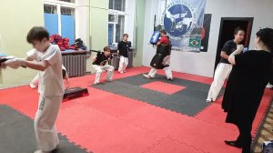 тренировка сборной по каратэ в STRUIN DOJO