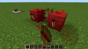Как сделать импульсы из редстоуна в minecraft