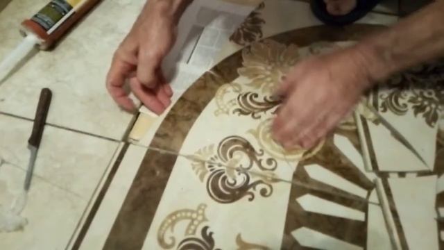Раскололась плитка! Ремонт-замена за 5 минут. ПОСВОРУ