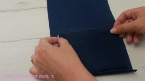 Как сшить КАРМАН С ЛИСТОЧКОЙ - простой способ