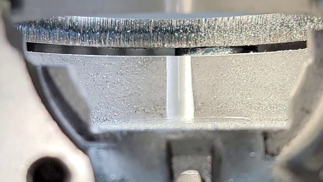 Milling the crankcase to install the 52.6mm Big Bore crankshaft on a Honda Dio 120cc scooter