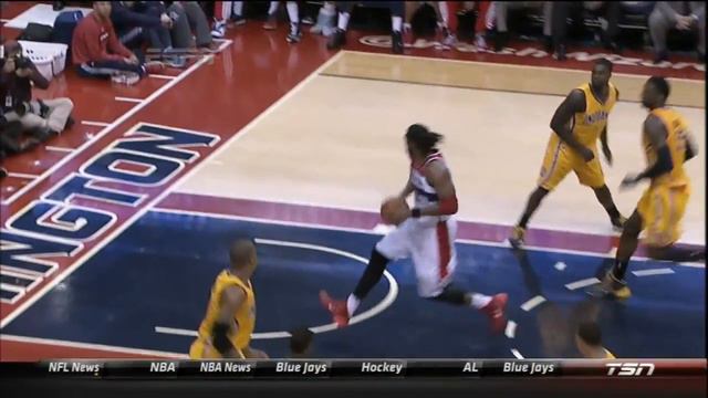 Roy Hibbert block questionable call смотреть онлайн