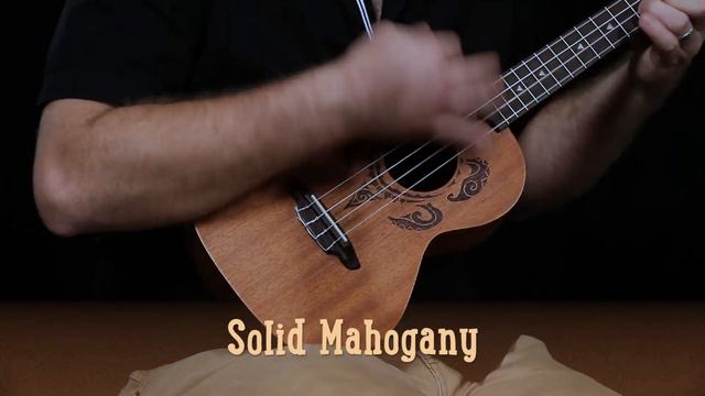 Honu Turtle Tenor Ukulele by Luna Ukes смотреть онлайн