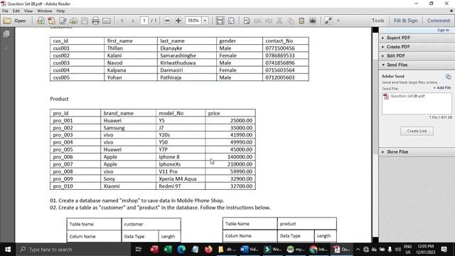 DBMS Question Set 8 | 1st year | Semester 01 | Java Institute смотреть онлайн