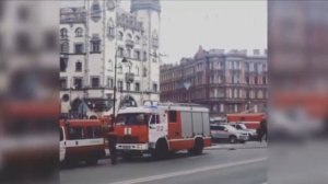 Пожар в метро Санкт Петербурга. Петроградская видео