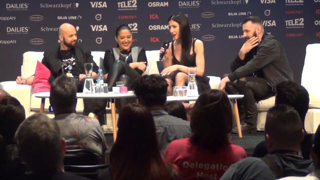 Eurovision 2016 Bosnia & Herzegovina - Dalal & Deen Feat. Ana Rucner & Jala meet and greet