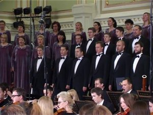 Экипаж - одна семья - Хор и симфонический оркестр Капеллы Санкт-Петербурга, дирижер В. Чернушенко