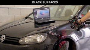 3D-сканирование сложных поверхностей с помощью MetraSCAN 3D