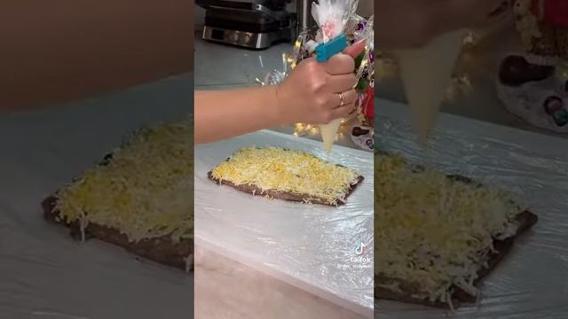 Рулет из сельди