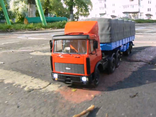 MAZ-MAN МАЗ 64226 Радиоуправляемая модель смотреть онлайн