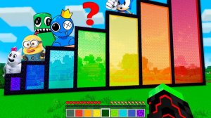 КУДА ВЕДЁТ СЕКРЕТНАЯ КОМНАТА под КАРТОЙ в МАЙНКРАФТ | ЦВЕТНЫЕ ПОРТАЛЫ