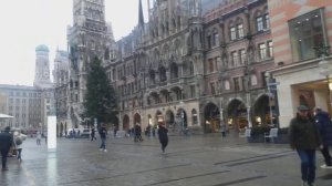 Munchen Germany  Marienplatz City Tour 10 January 2022