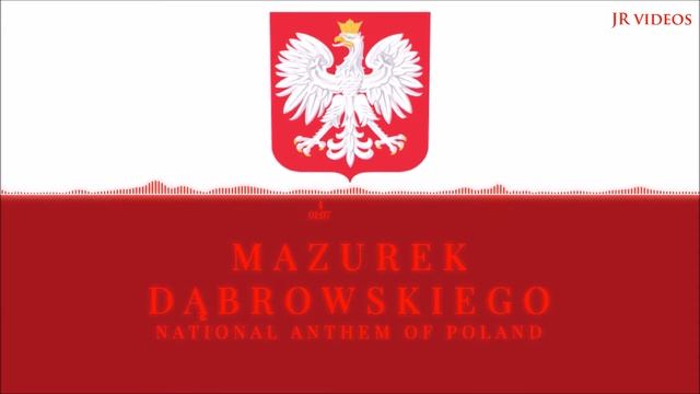 National Anthem of Poland - "Mazurek Dąbrowskiego" смотреть онлайн