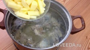 Сайровый суп из свежей сайры