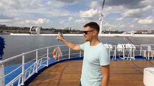 Теплоход Близняк, Красноярск, Енисей/ Краткий обзор