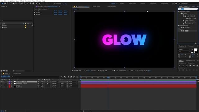 Improve Glow Effect in After Effects - No Plugins Required | Best Glow Effect AE | Creative Tuesday