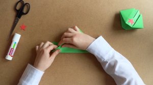 Пилотка оригами из бумаги. Простая поделка