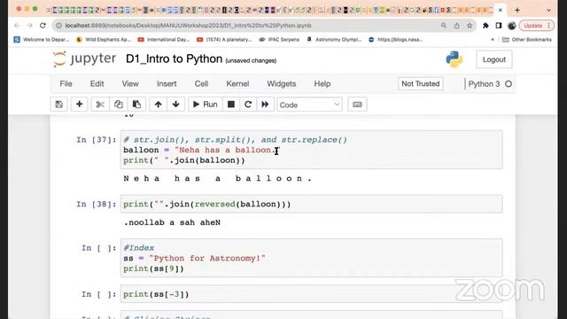 Software/Intro to Python. Introduction to  Numpy, Pandas, Scipy SN Hasan