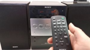 Sony HCD-FX200 CD MP3 USB Radio Micro HiFi System with Remote