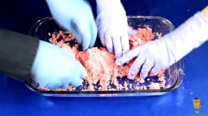 Cнег из крахмала и соды