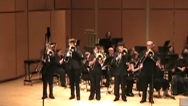 Pacific University's Symphonic Band Spring Concert 2009 -- Lassus Trombone смотреть онлайн
