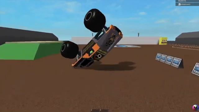 Roblox Monster Jam Truck VS Truck #1 Grave Digger VS Max-D (ft.iiiNeptuneiii1) смотреть онлайн