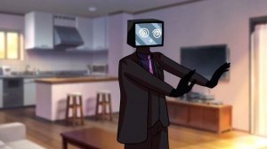 TV WOMAN CAUGHT TV MAN! SUS TV WOMAN animation