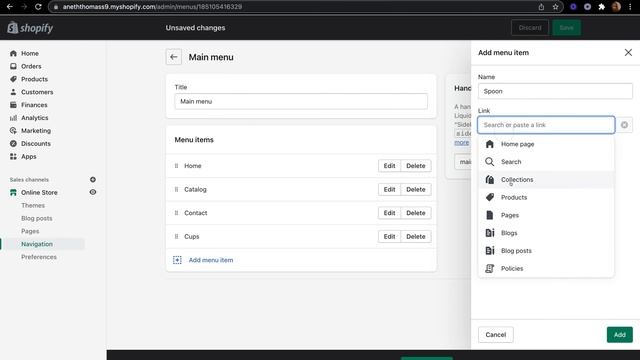 How To Edit Menu Items On Shopify | Main Menu | Footer Menu смотреть онлайн