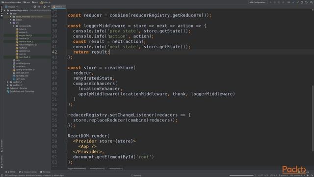 Mastering Redux: Middleware | packtpub.com смотреть онлайн