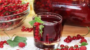 Компот из красной смородины на зиму