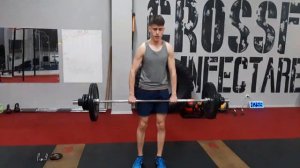 50 KG/110 LBS  Overhead Press 1 Rep Max (65 kg bodyweight) (16 years old)