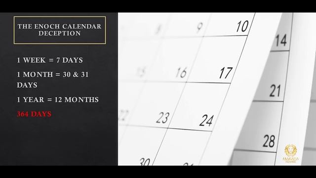 THE GREGORIAN & ENOCH CALENDAR DECEPTION UNCOVERED смотреть онлайн