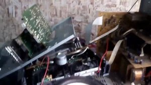 Усилитель звука из музыкального цента!!