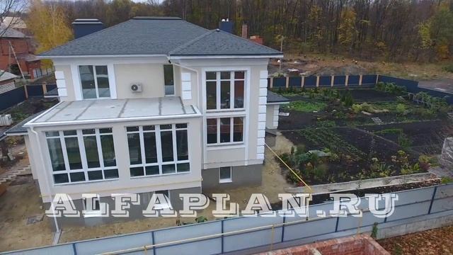 Строительство дома по проекту 121А "Привилегия", разработанного АДС Альфаплан смотреть онлайн