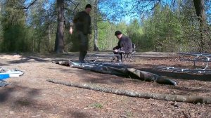 сбор байдарки