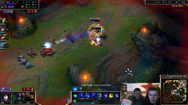 Let´s Challenge League of Legends : 2 Summoner 1 Champion - Ahri #01