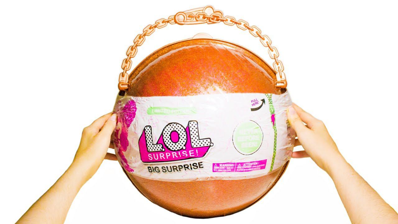 БОЛЬШОЙ Китайский ЗОЛОТОЙ ЛОЛ Огромный Шар LOL Подделка Шара с 50 Сюрпризами Fake LOL Big Surprise смотреть онлайн