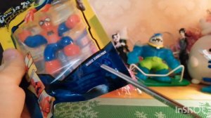 GooJitZu marvel minis! НОВОГОДНЯЯ РАСПАКОВКА ЧЕЛОВЕКА ПАУКА! 🎆🎇🎄🍬🍭ЧАСТЬ 2