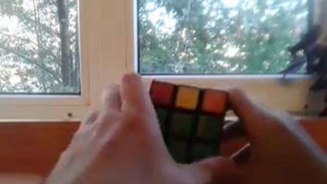 Как собрать кубик рубрика 3 на 3 этап (4) правильный верхний крест. смотреть онлайн