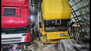 Дефектуем DAF и MERC ищем бокс и прицеп!