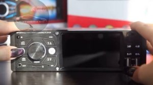 Автомобильная магнитола Pioneer 1 din с экраном и пультом управления на руле