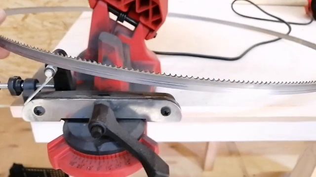 Заточка ленточной пилы, как заточить ленточную пилу. смотреть онлайн