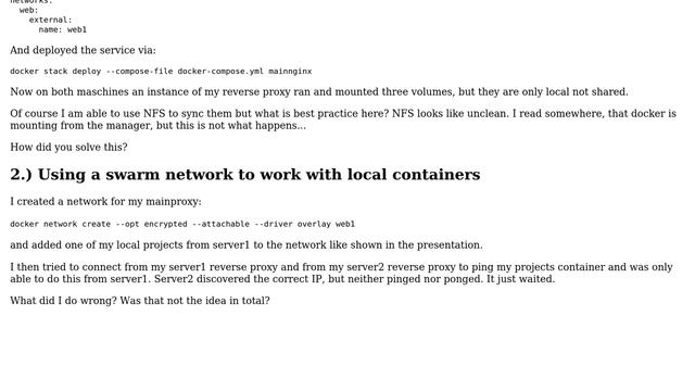 DevOps & SysAdmins: Using Docker Swarm to build an reverse proxy network смотреть онлайн