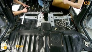 Шумоизоляция Lada Priora за 1 день. Уровень Экстра. АвтоШум.