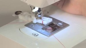 Делаем петлю под пуговицу Juki HZL-K65