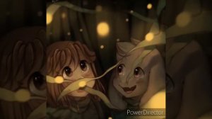 Undertale spécial chara x asriel