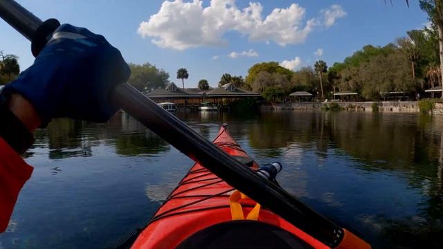 Solo Kayak on the Silver River from Ray Wayside Park смотреть онлайн