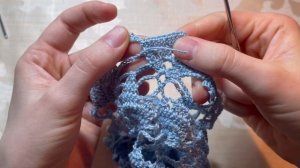 Как закончить вязание? Как спрятать нить? Вязание для начинающих.